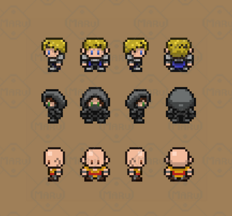 Fantasy Classes Character Pack – 9 Playable Classes by Maru