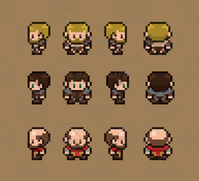 Fantasy Classes Character Pack – 9 Playable Classes by Maru