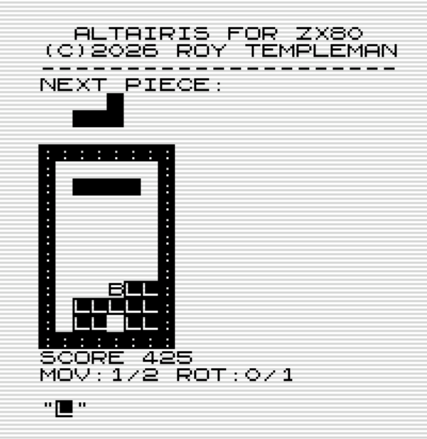 Screenshot 7 for ALTAIRIS - Sinclair ZX80