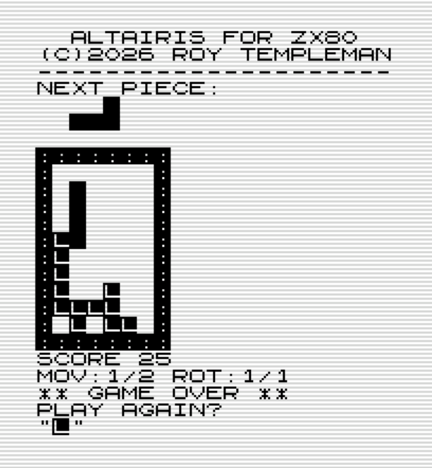 Screenshot 4 for ALTAIRIS - Sinclair ZX80