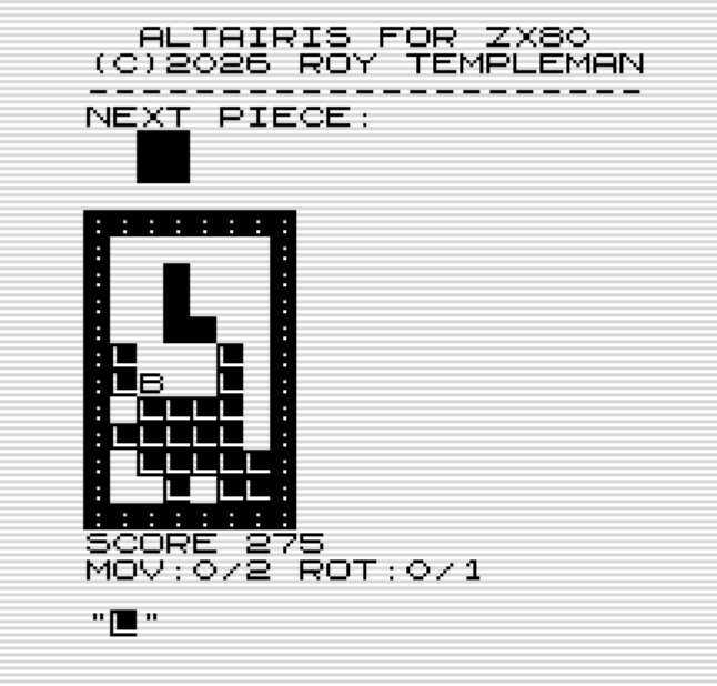 Screenshot 6 for ALTAIRIS - Sinclair ZX80