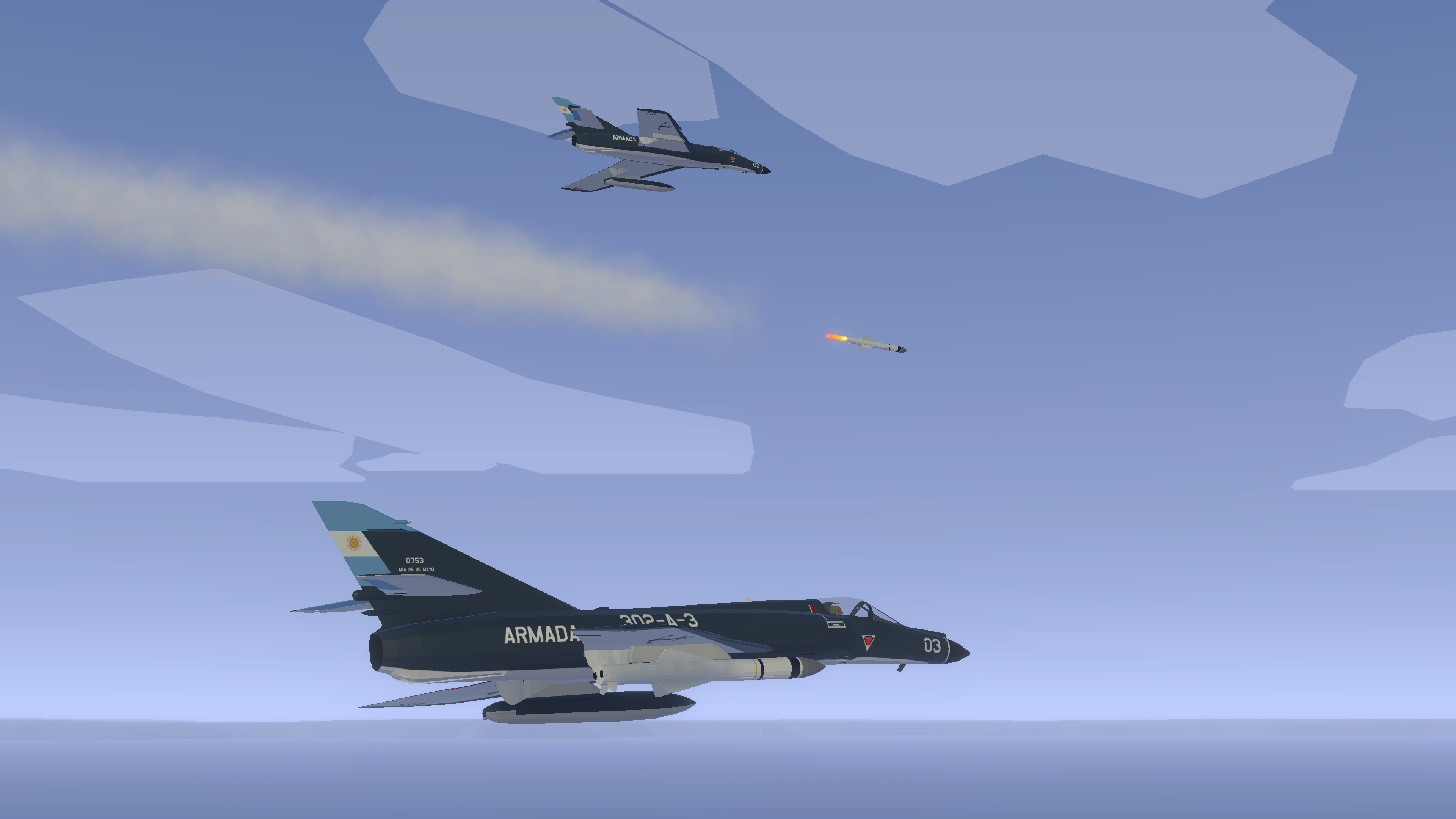 Screenshot 3 for Sky On Fire: 1982 Falklands Mod
