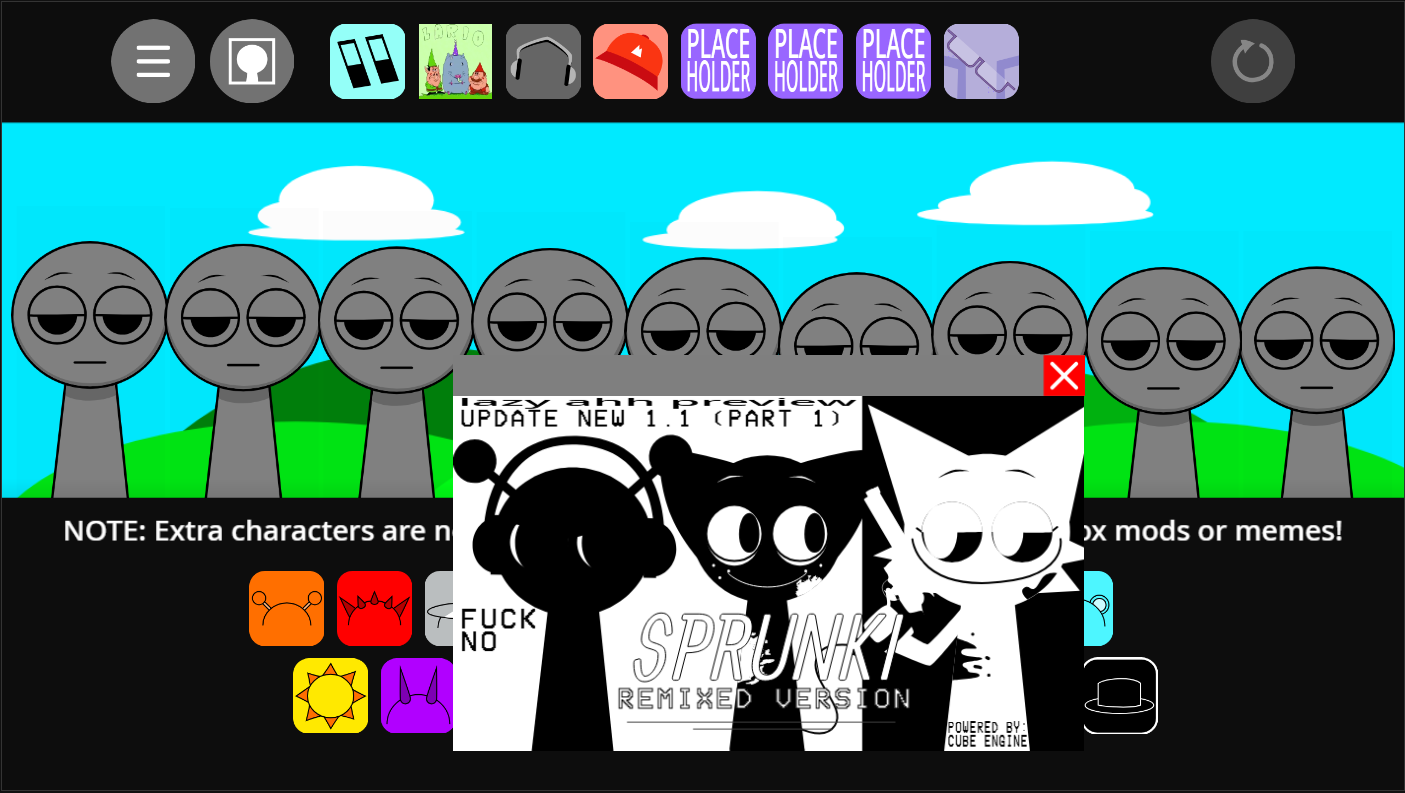 Screenshot 4 for Sprunki Cancelled Update+Yumi!