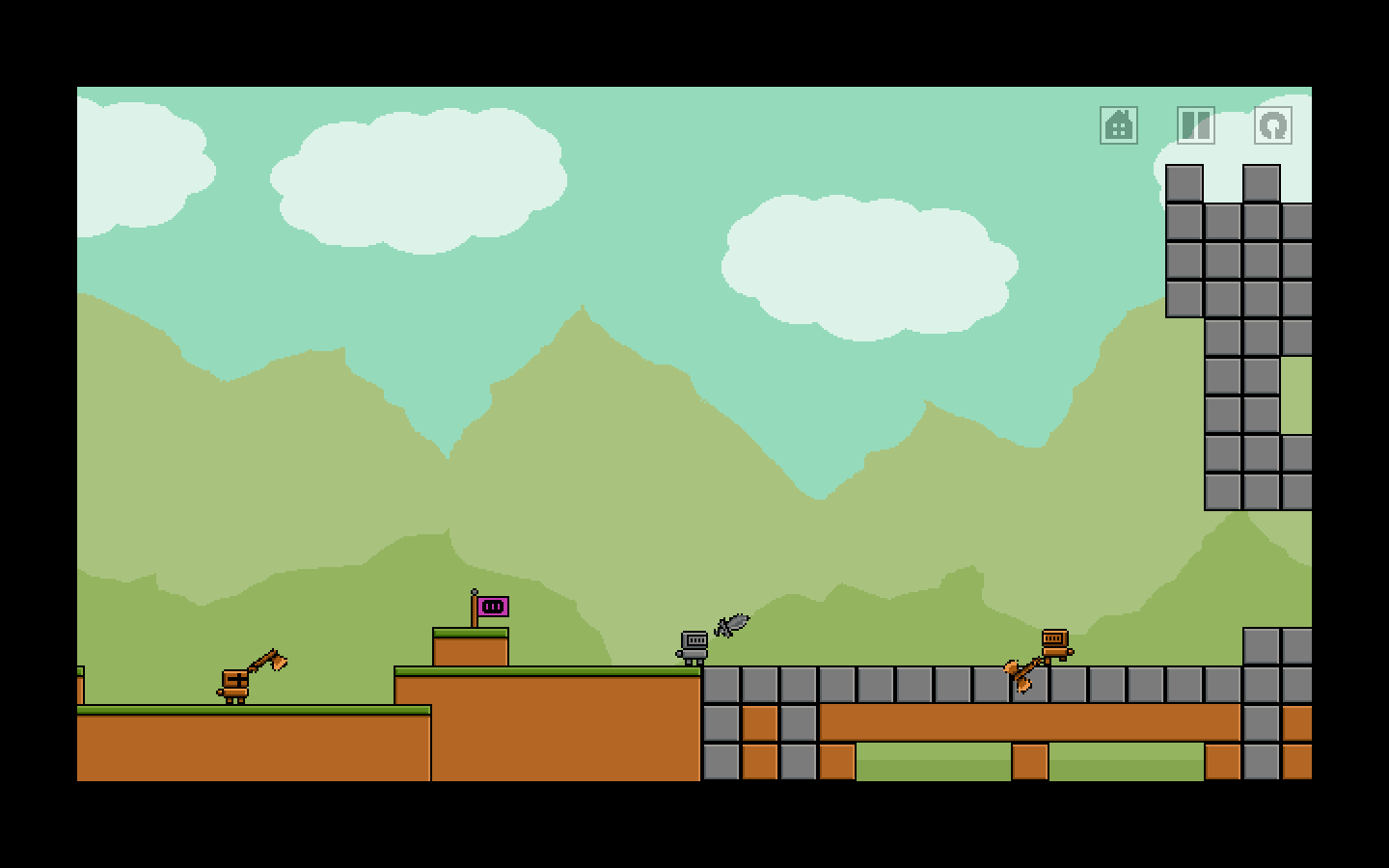 Screenshot 5 for Lancelot with his level 1 sword on a quest to kill the dragon and rescue the princess!