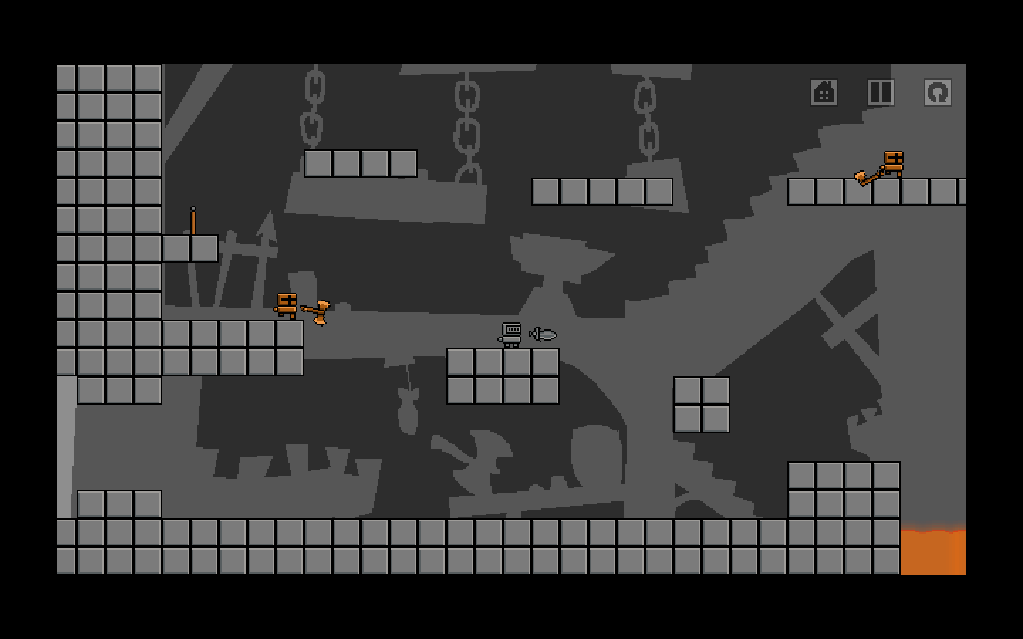 Screenshot 4 for Lancelot with his level 1 sword on a quest to kill the dragon and rescue the princess!