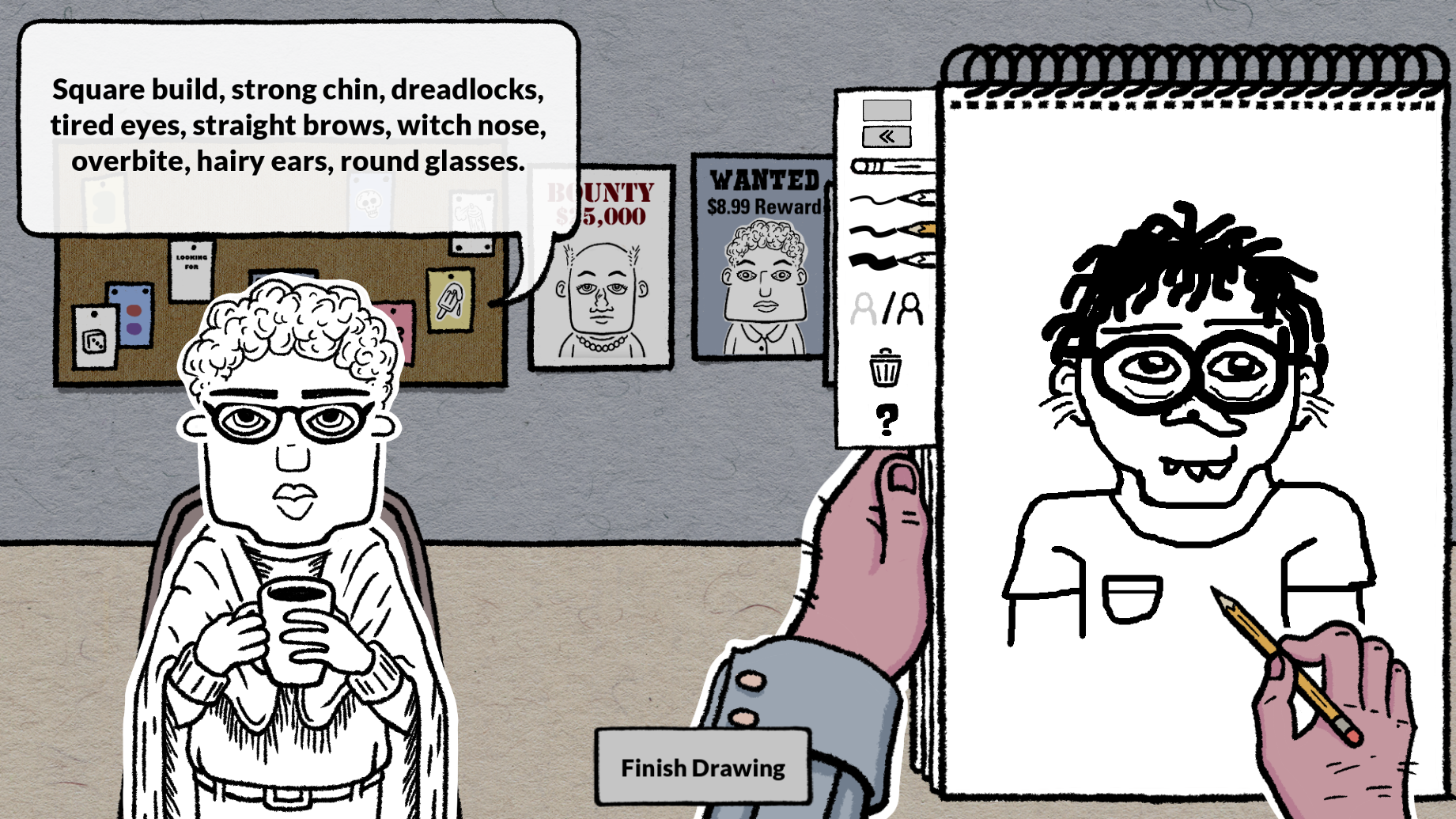 Screenshot 3 for Caught on Paper