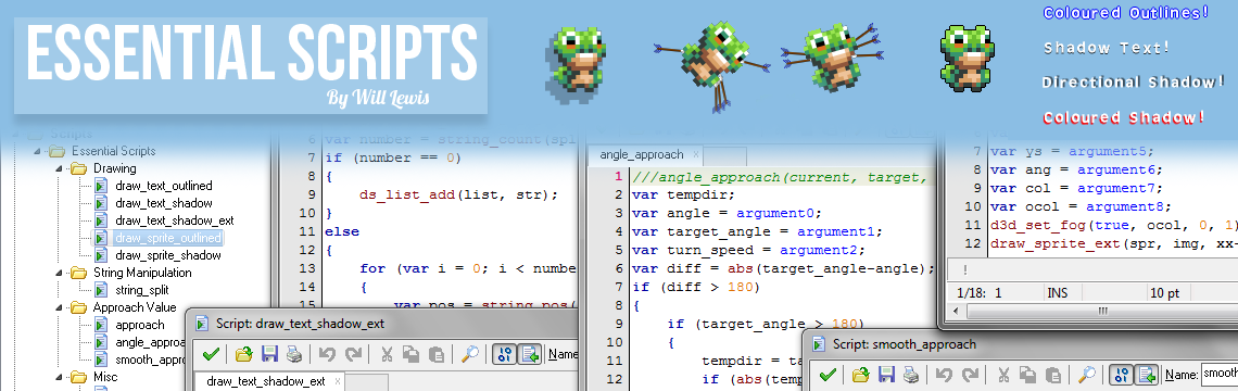 Essential Game Maker Scripts