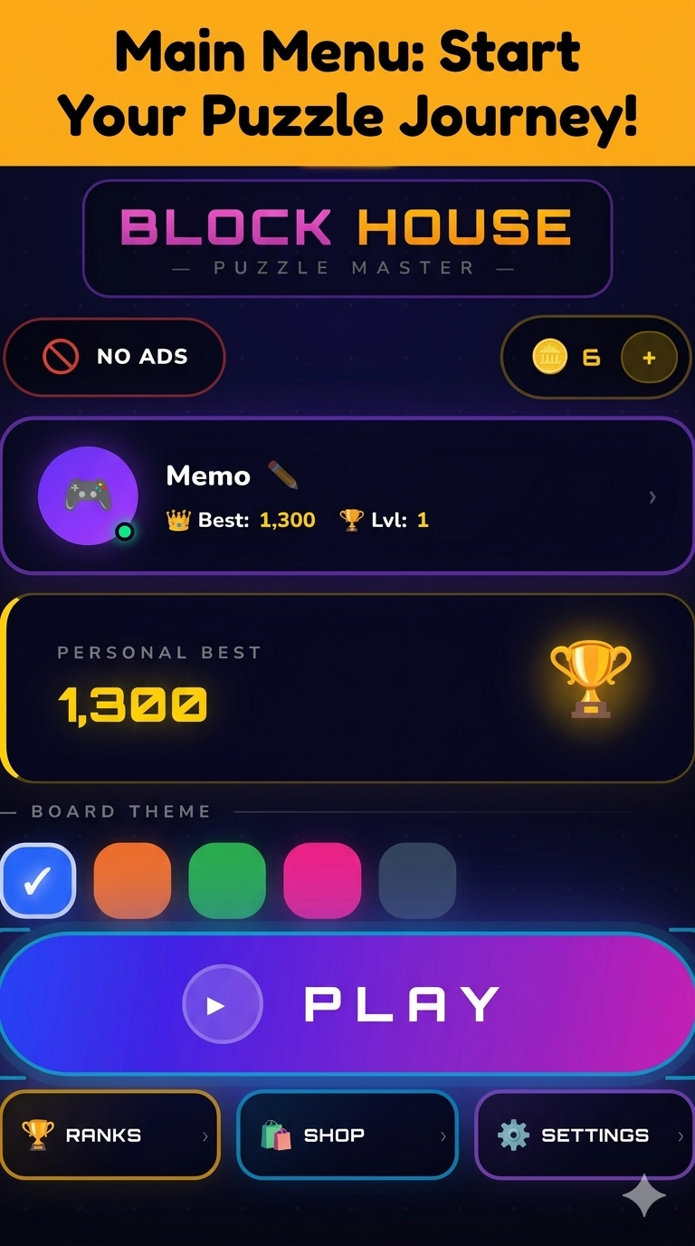 Screenshot 6 for Block House : Puzzle Master