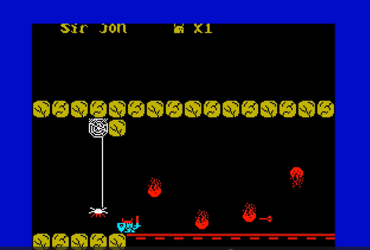 Sir Jon ZX Spectrum Gameplay 2