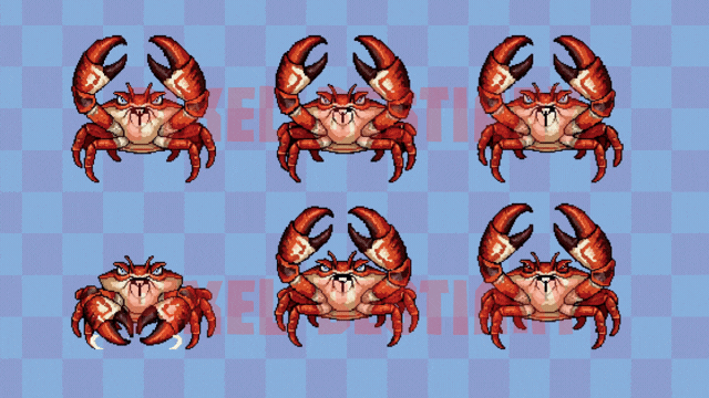 Giant Crab Boss – Animated Pixel Art by Pixel Bestiary