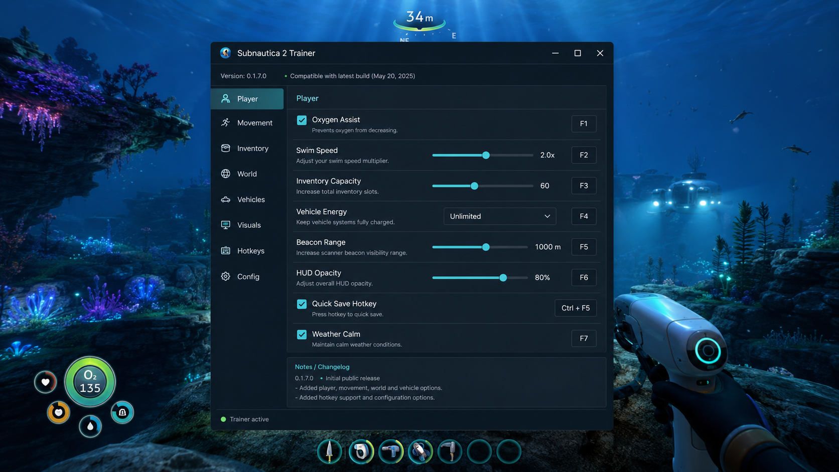Subnautica 2 Trainer Preview