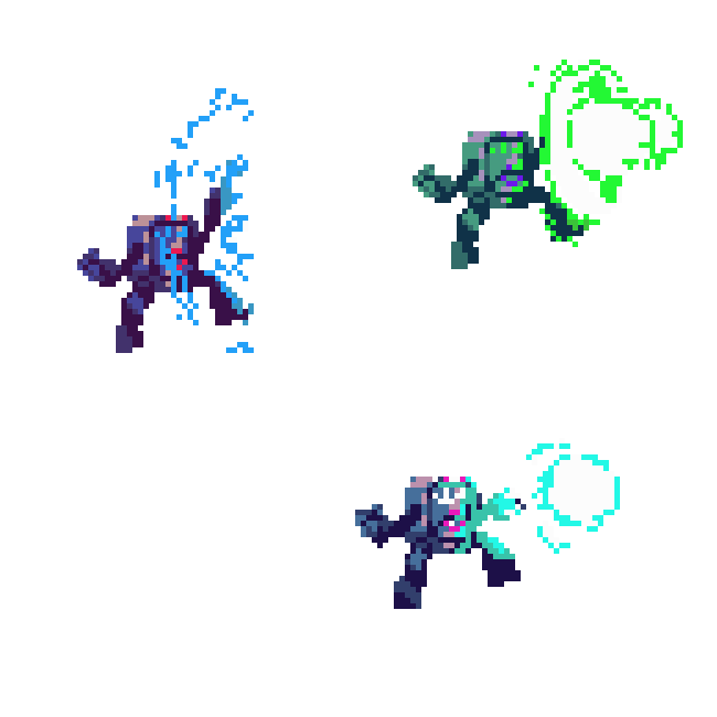 Fantasy Monsters Pack Vol. 2 – 2D Pixel Art Enemies Collection by Pozac