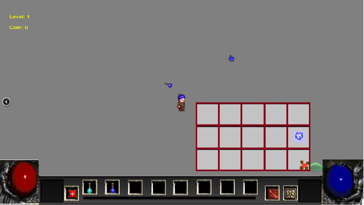 Diablo styled inventory by HD Production