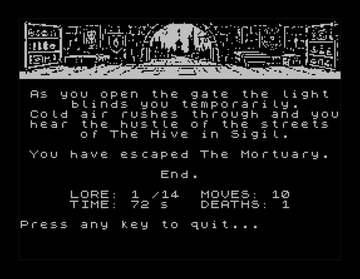 Torment Act 1 ZX Spectrum Conversacional