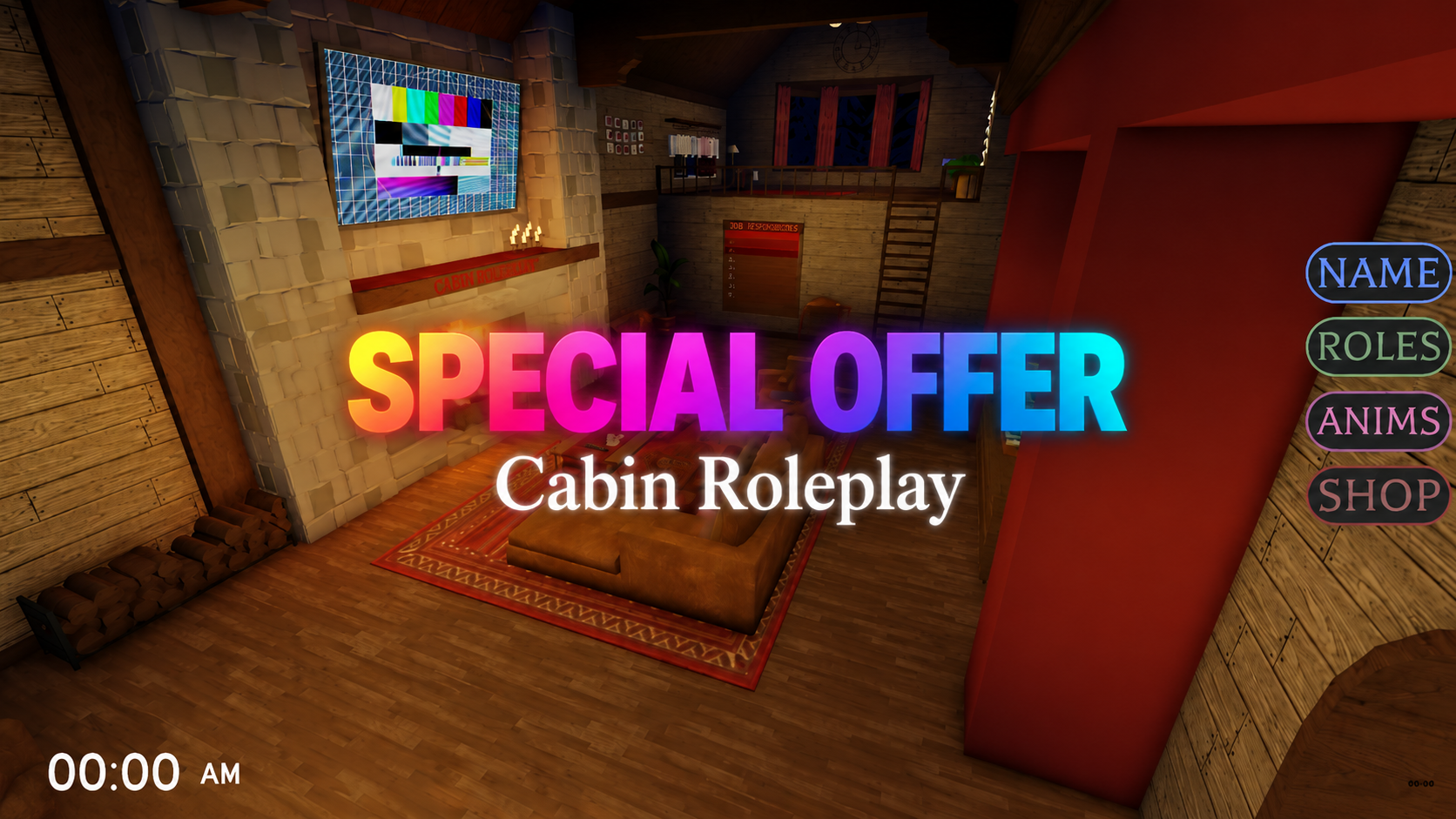 [SPECIAL] Roblox Cabin Roleplay MAP! with UIs by RoService