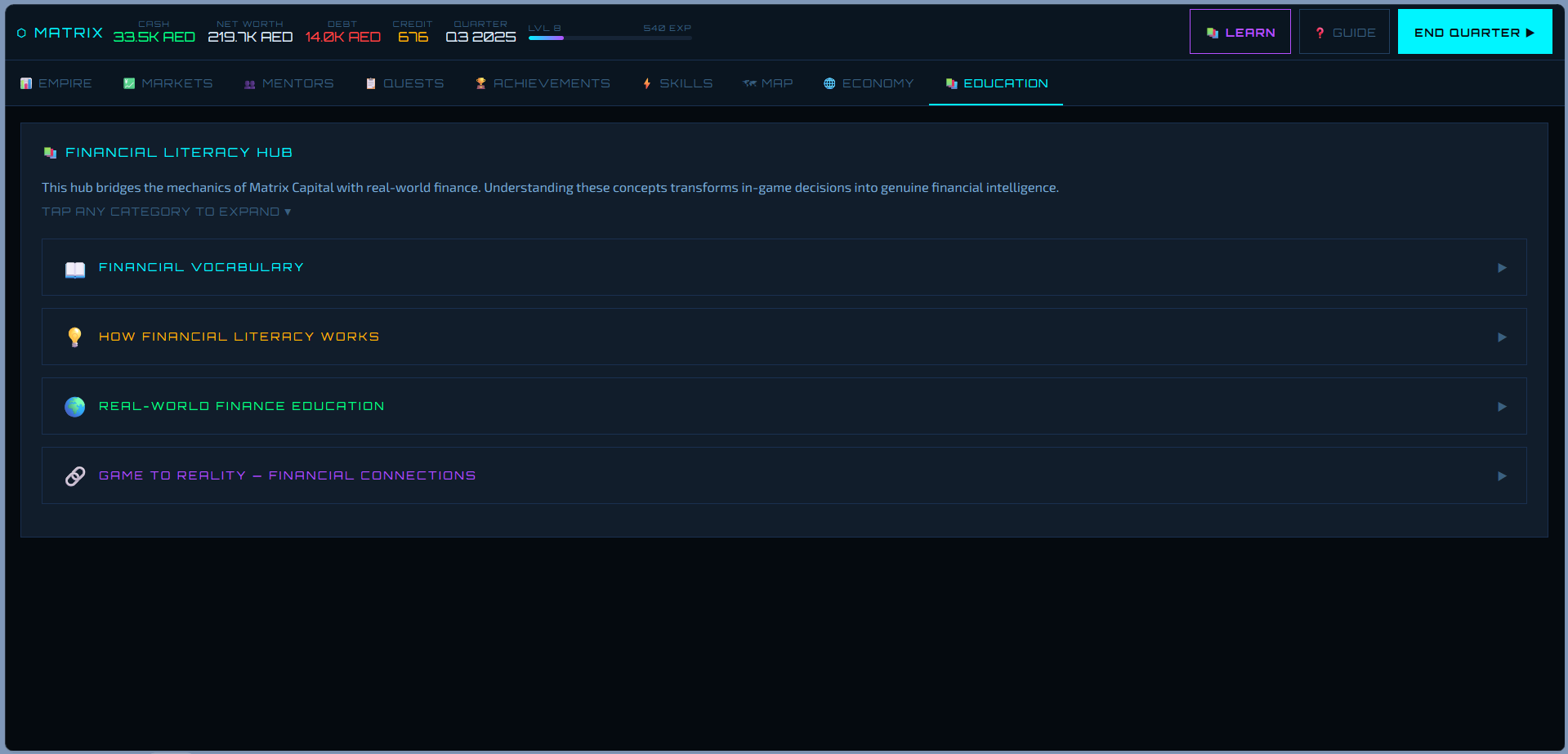 Screenshot 10 for Matrix Capital by Mohd Aariz (Primus Private School)