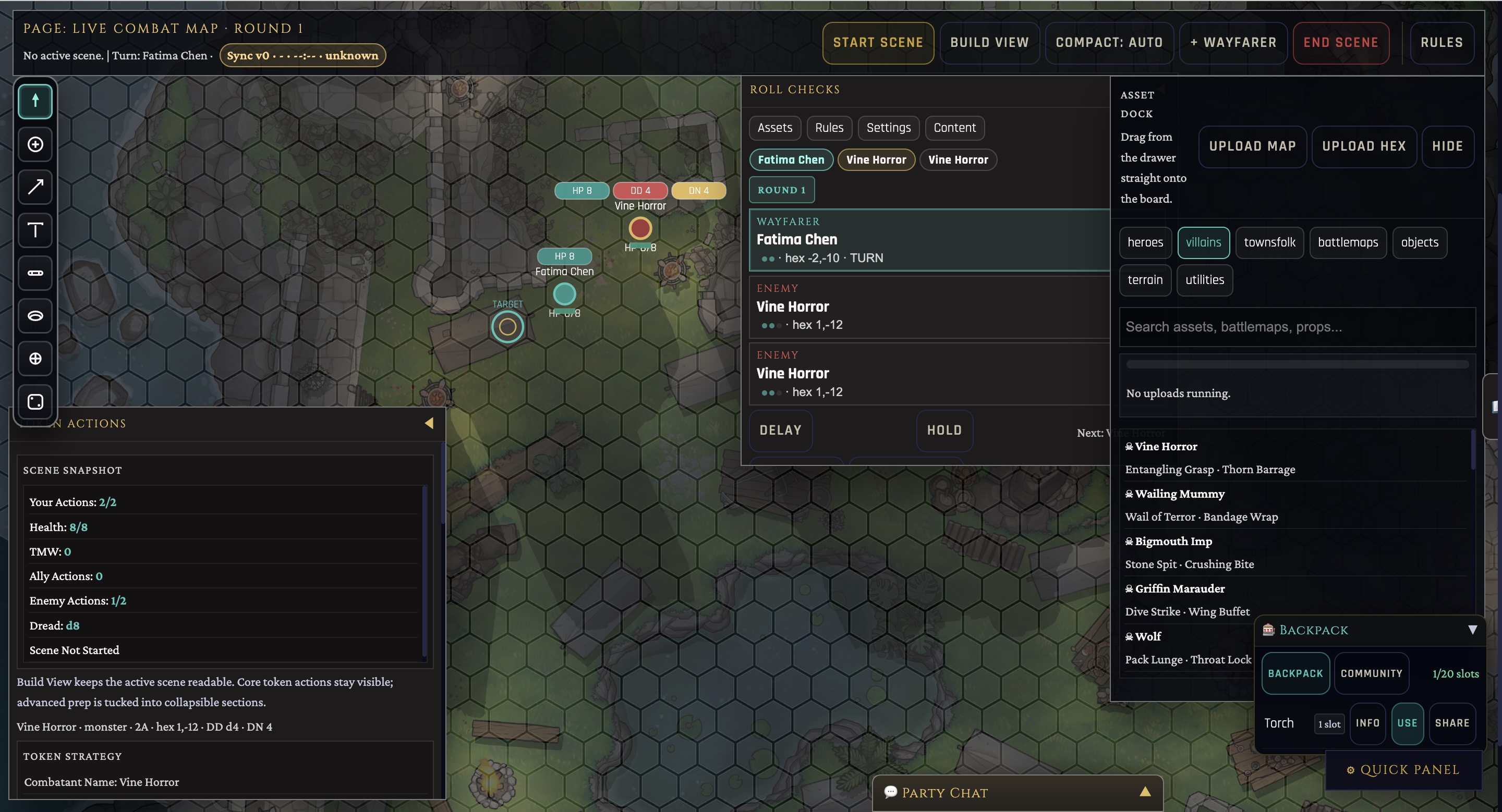 Screenshot 2 for Beyond: A TTRPG Companion App