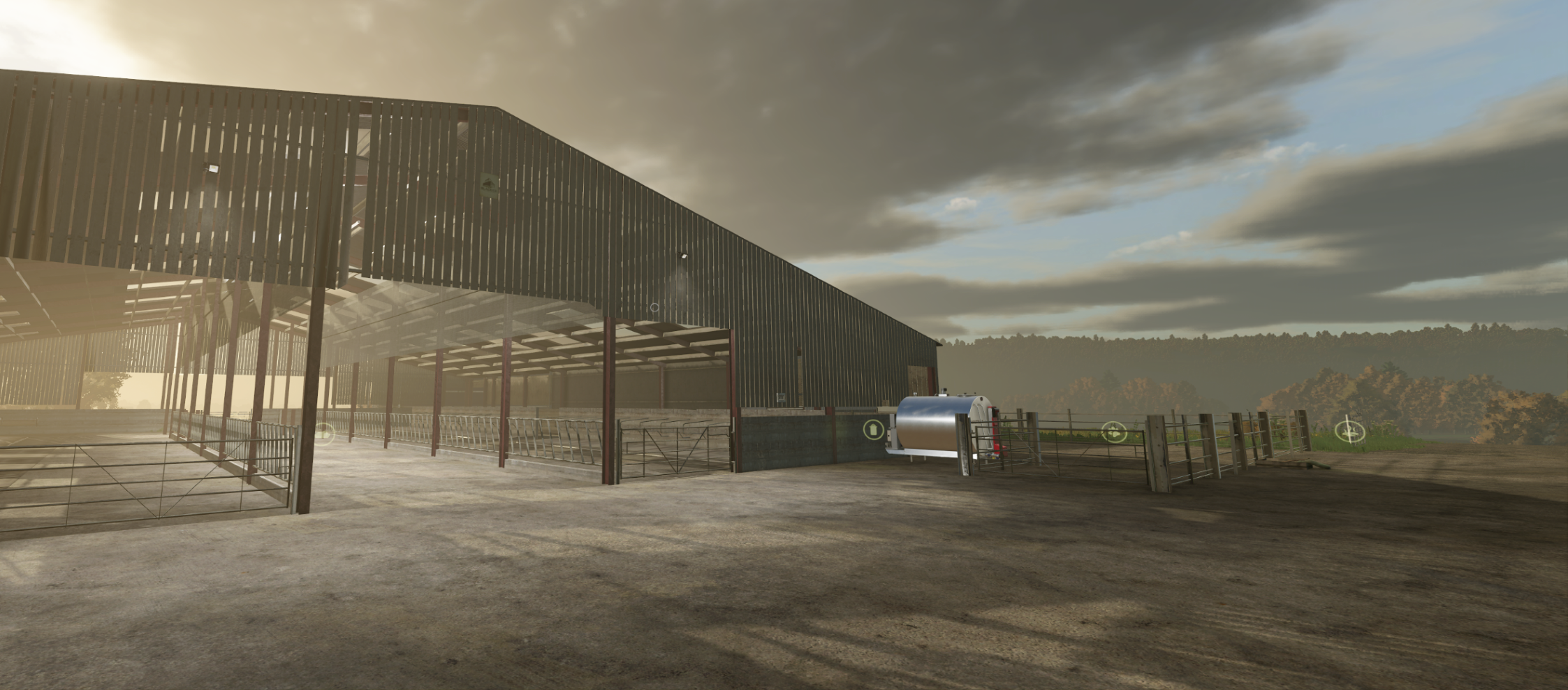 Screenshot 4 for FS25 Cubical Dairy Shed [V2]