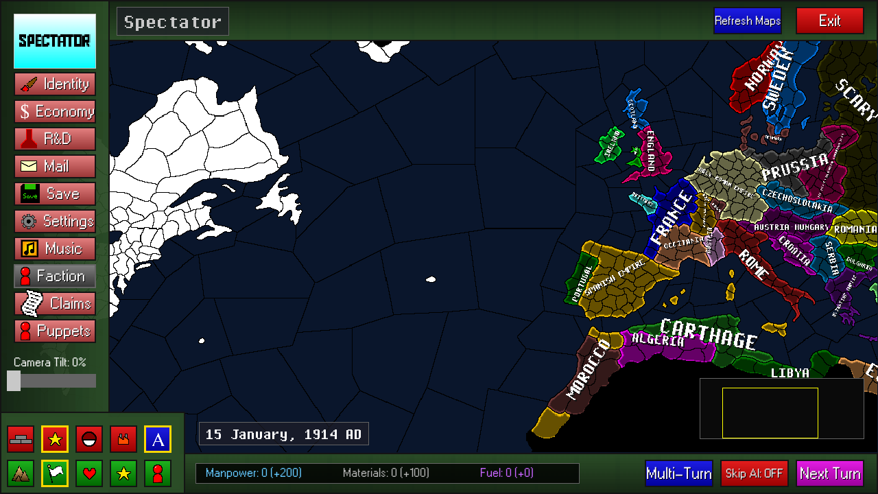 Screenshot 3 for Greater Diplomacy 5