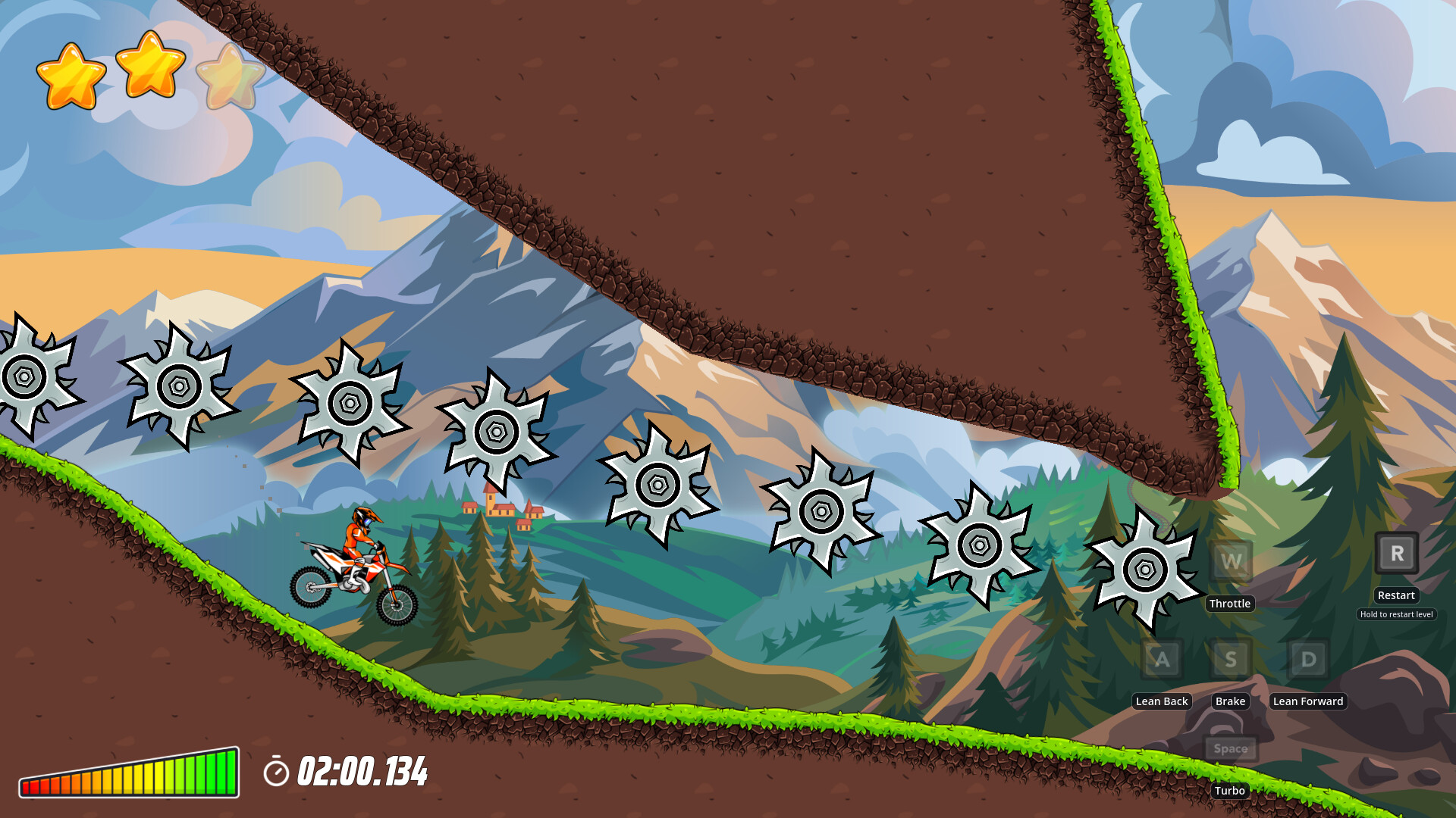 Screenshot 2 for Moto Trial Turbo (Demo)