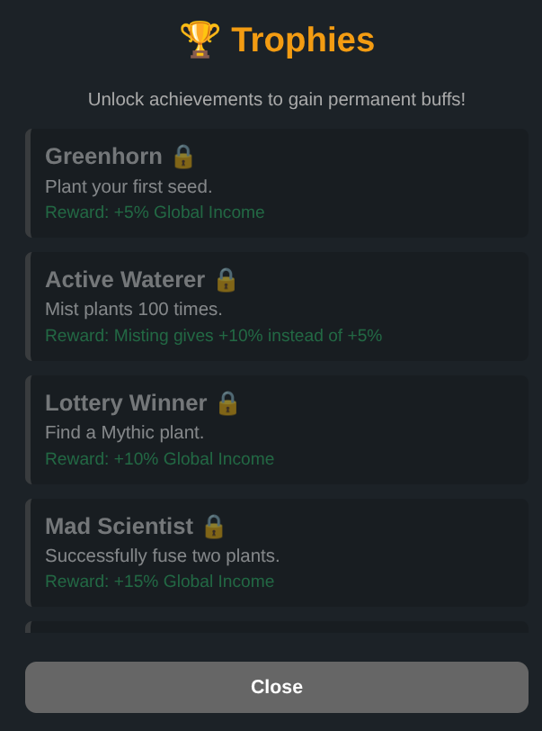 Screenshot 3 for Botanical Tycoon
