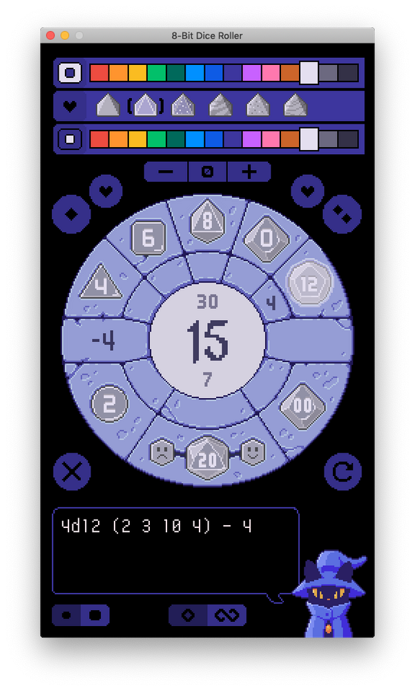 8-Bit Dice Roller by Jonathan Ball