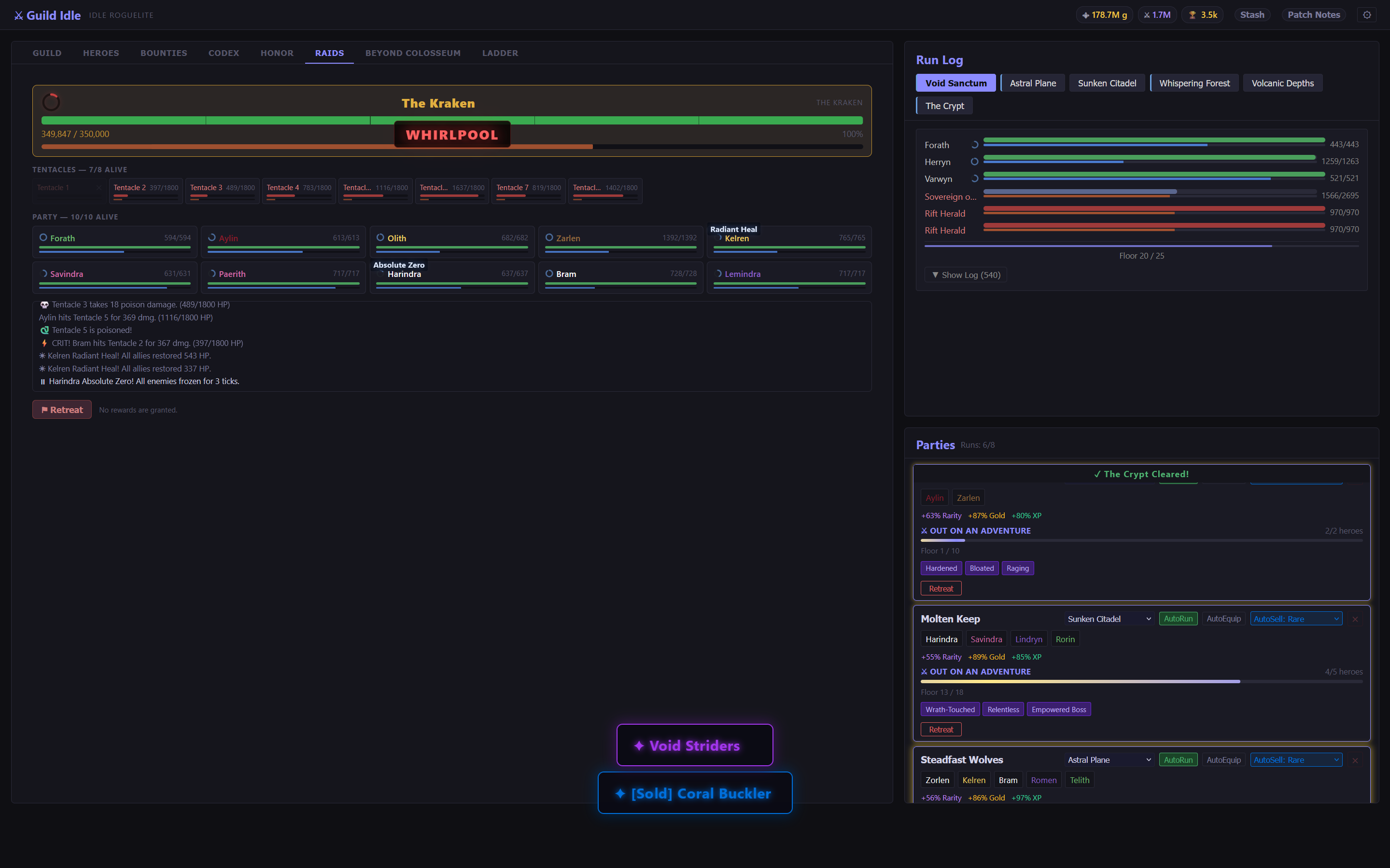 Screenshot 4 for Guild Idle