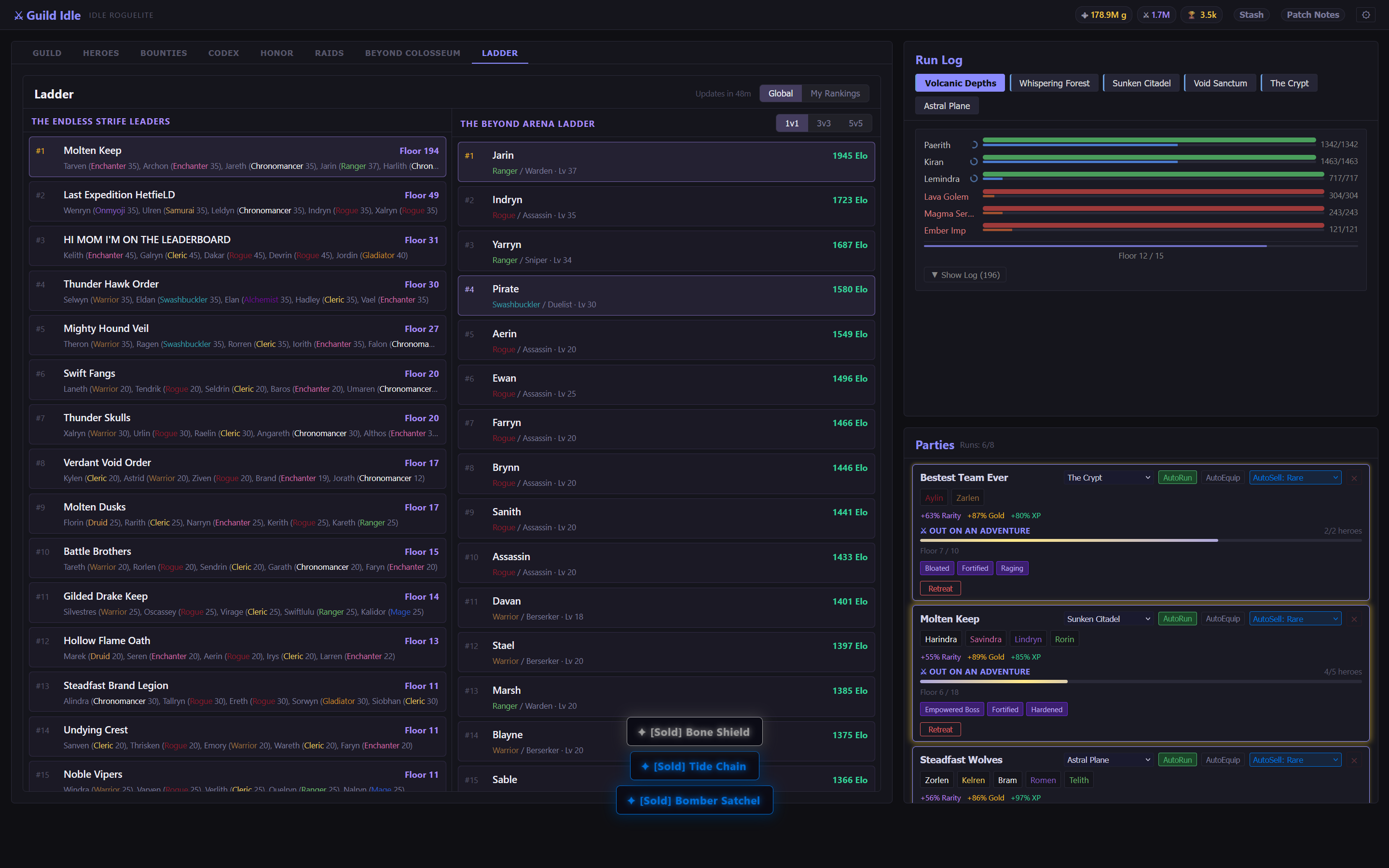 Screenshot 5 for Guild Idle