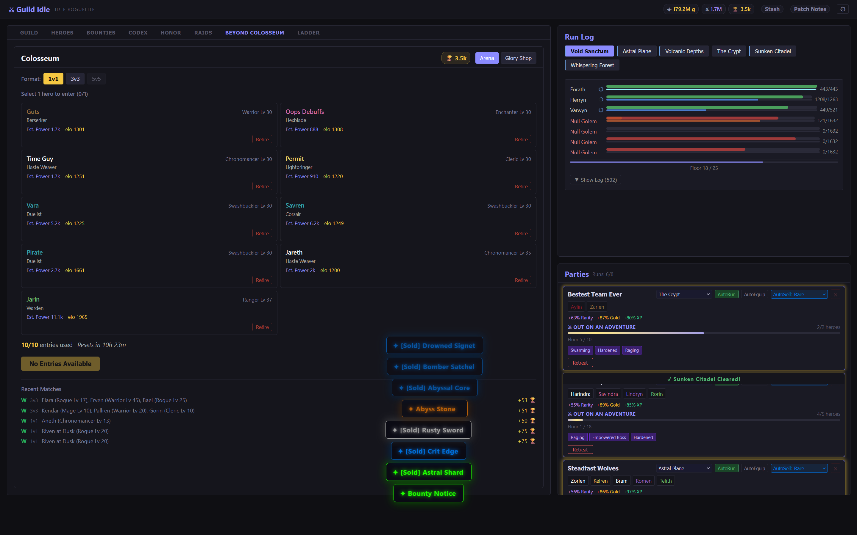 Screenshot 6 for Guild Idle
