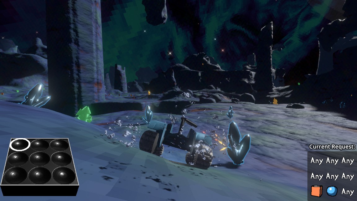 Screenshot 3 for Little Untitled Mining Rover Game That I Made For The Godot Wild Jam #93
