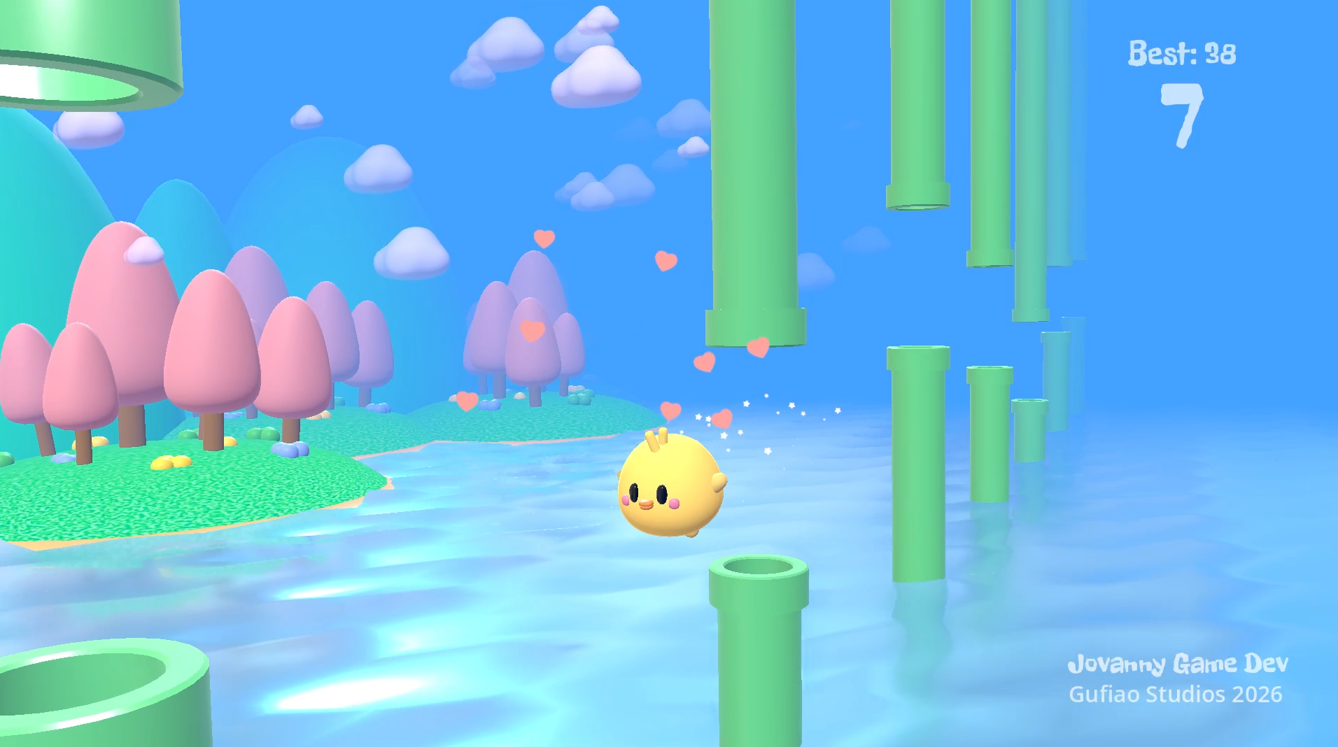 Screenshot 4 for Cute 3D Flappy