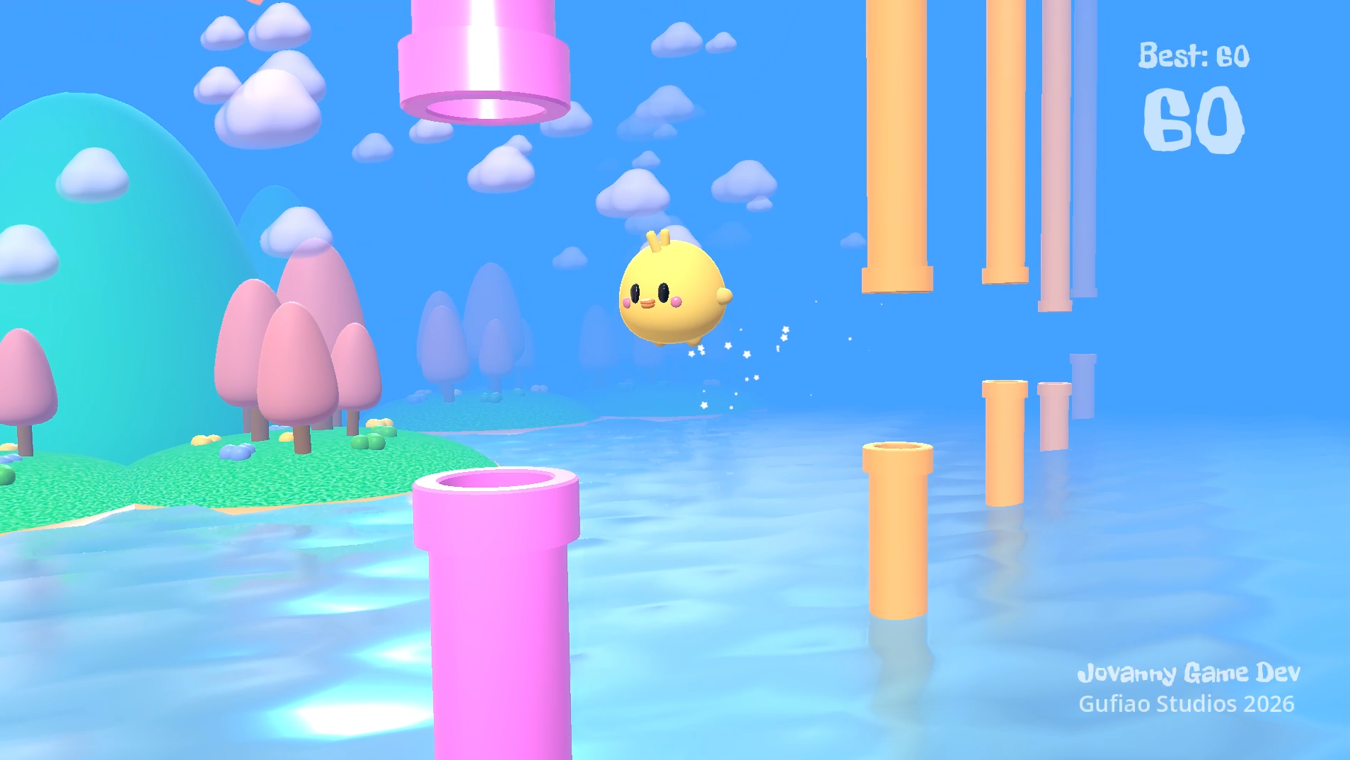 Screenshot 3 for Cute 3D Flappy
