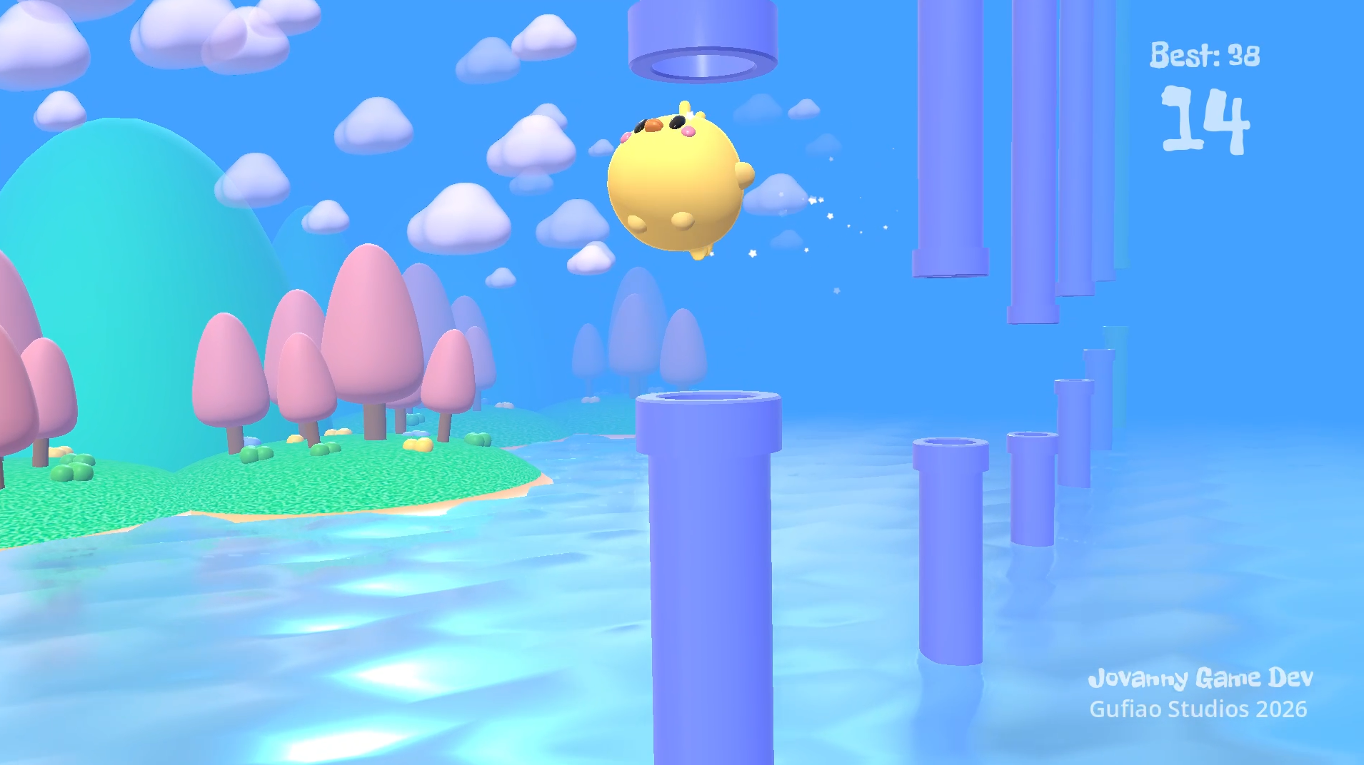 Screenshot 5 for Cute 3D Flappy