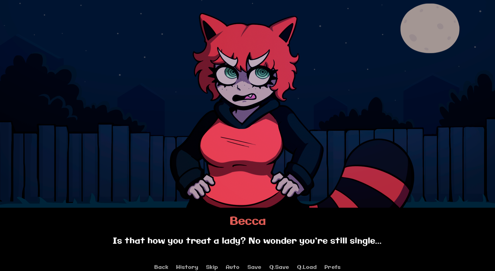 Screenshot 2 for Raccoon Girl Becca