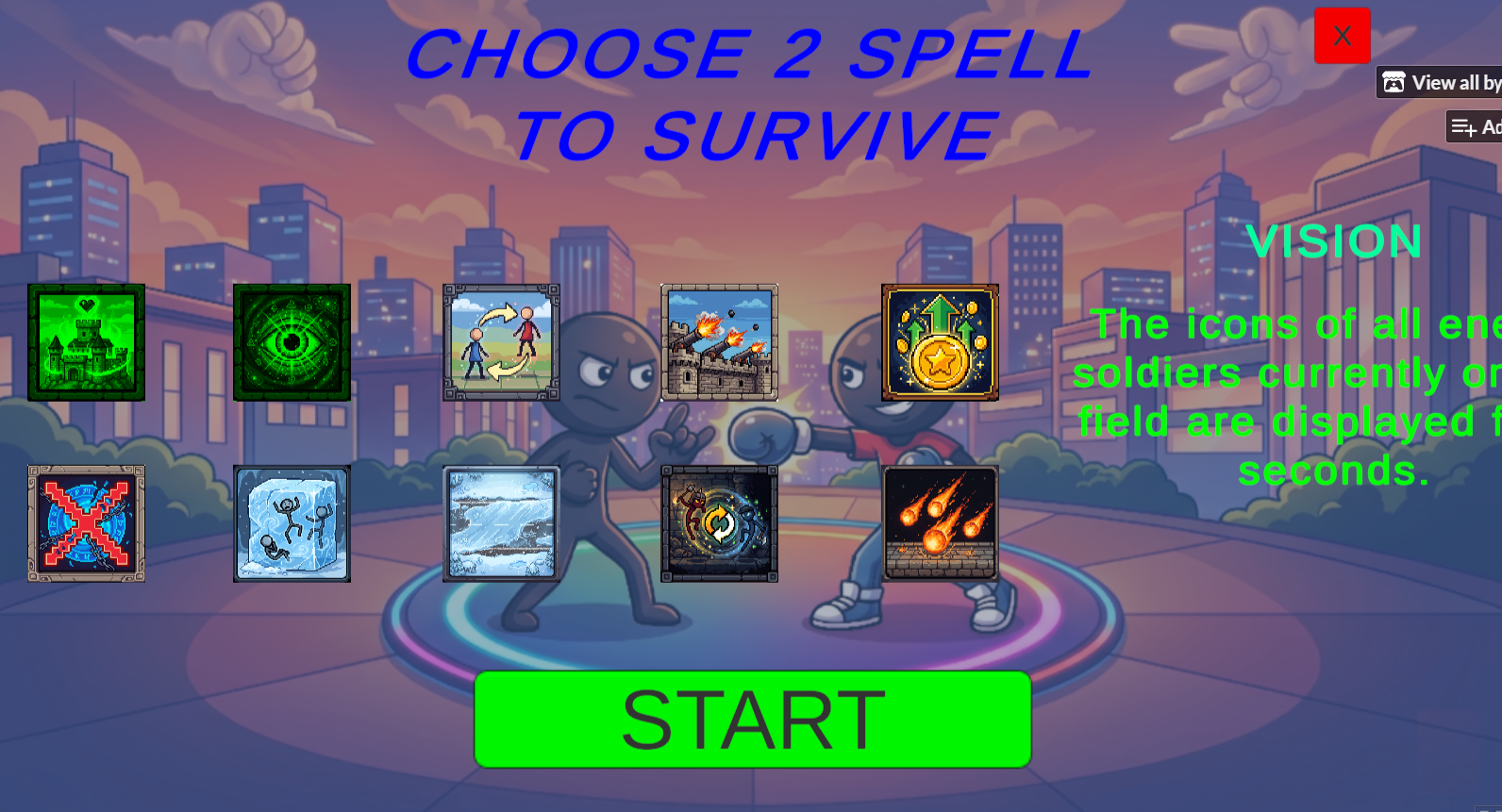 Screenshot 4 for Stickman Rock Paper Scissors
