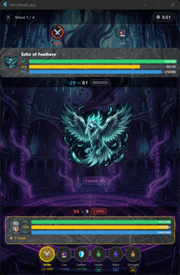 Screenshot 2 for Idle Friends 2026