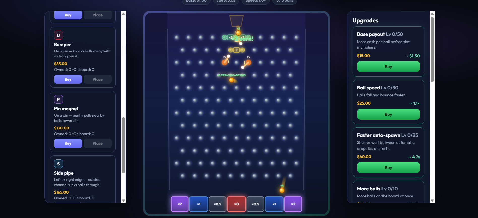 Screenshot 3 for Plinko Idle