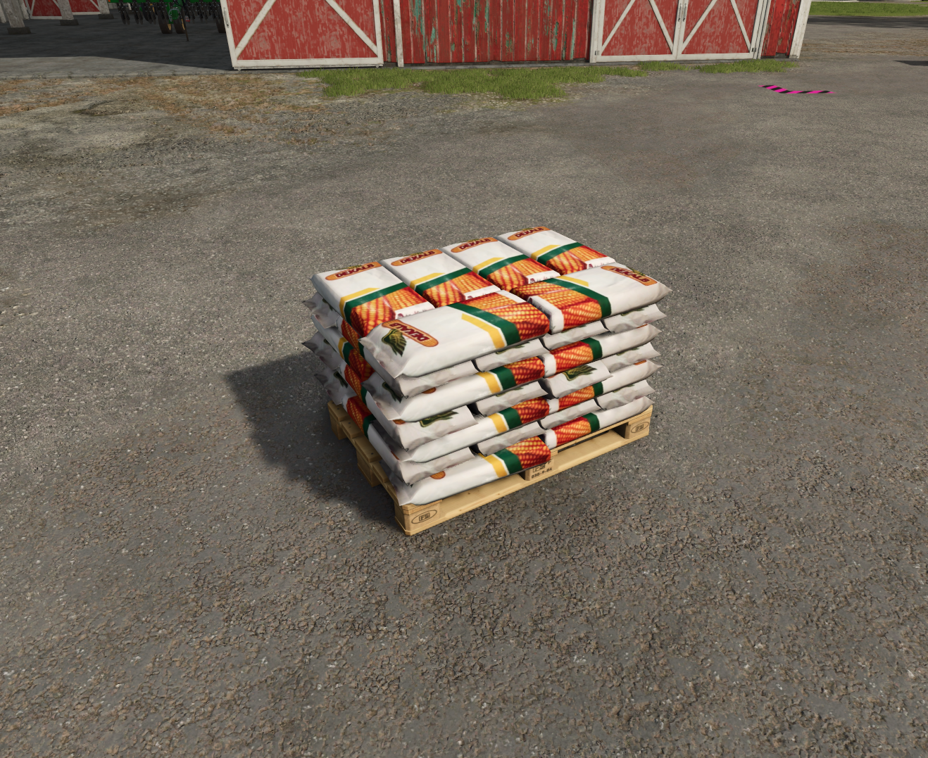 Pallets Seeds Ribbons Dekalb Seed Pallet FS25 by Park Maitenence Shop
