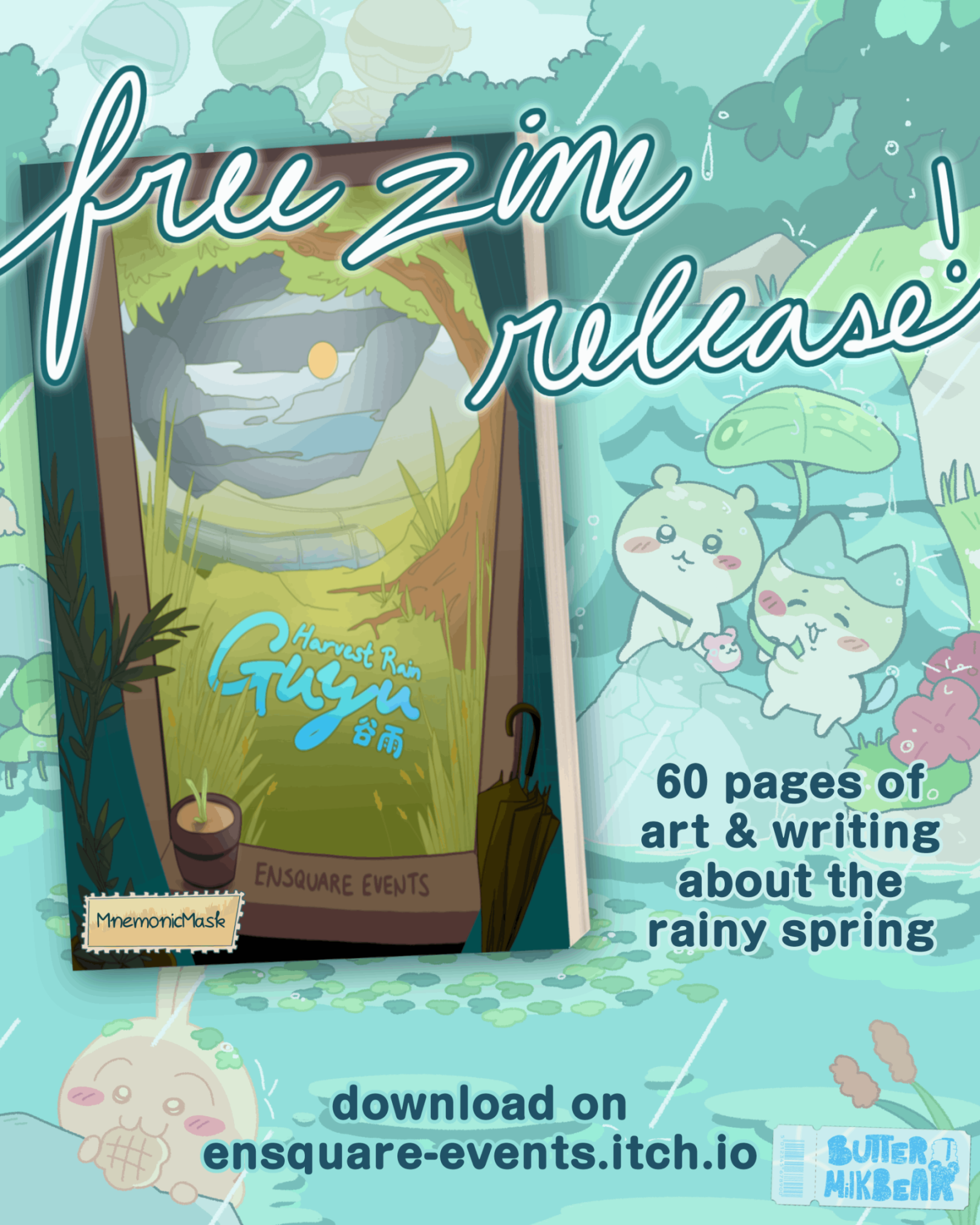 Screenshot 2 for Guyu: Harvest Rain Zine