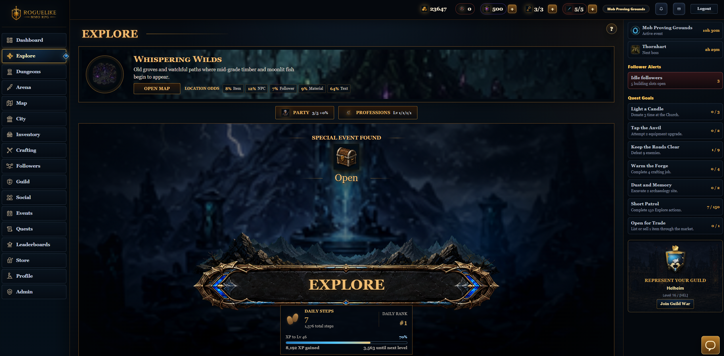 Screenshot 5 for Roguelite MMO