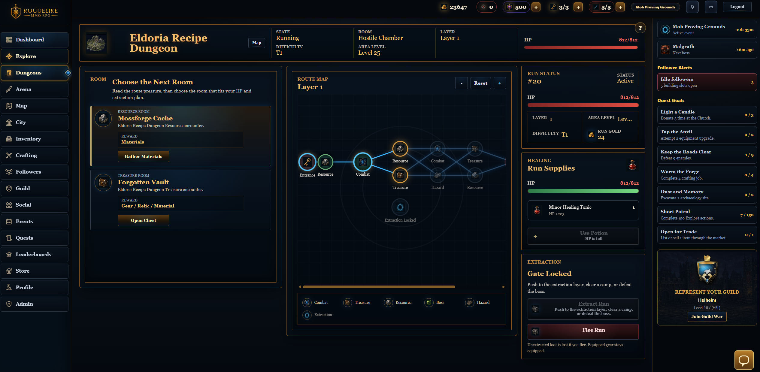 Screenshot 4 for Roguelite MMO