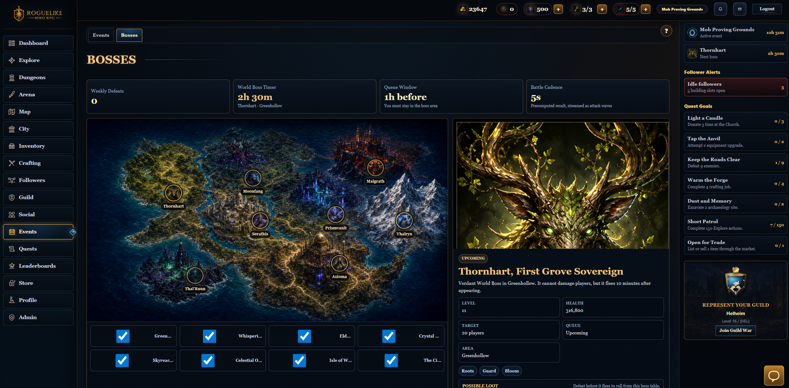 Screenshot 3 for Roguelite MMO