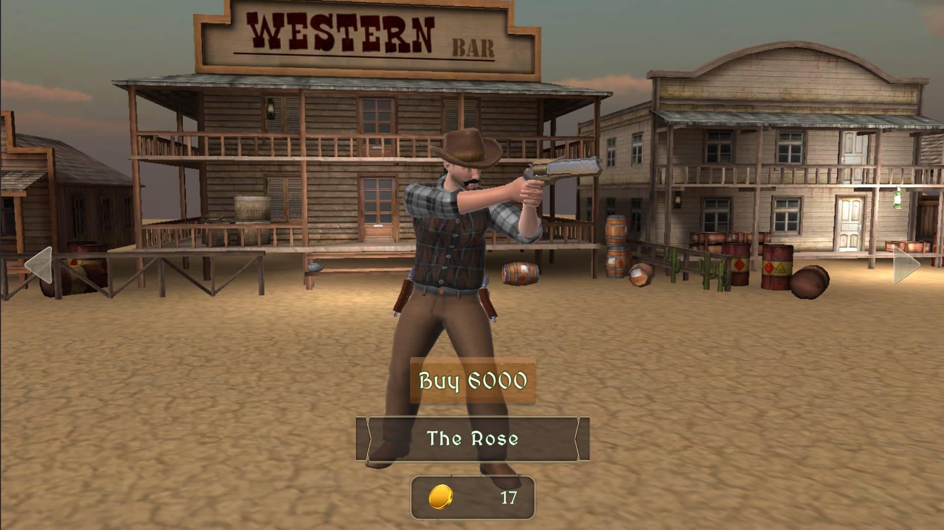 Screenshot 3 for Multiplayer Western Cowboy 1v1 Shooter