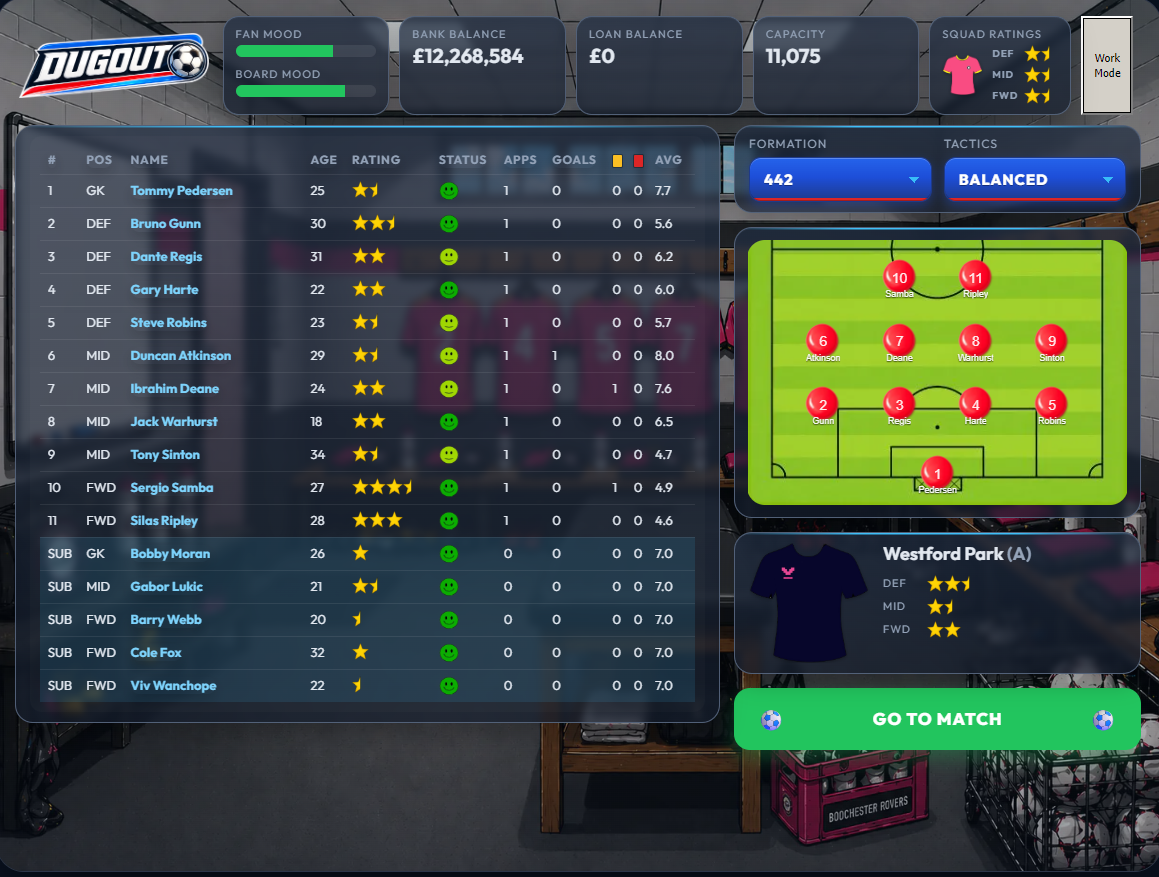 Screenshot 2 for Dugout