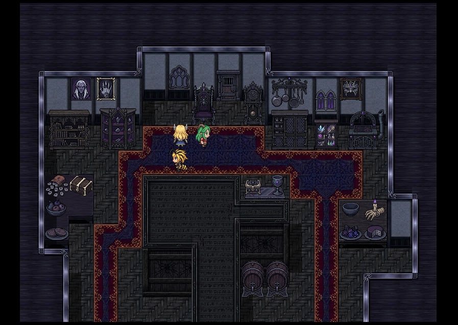 Dark Elven Buildings and Tilesets by Haydeos