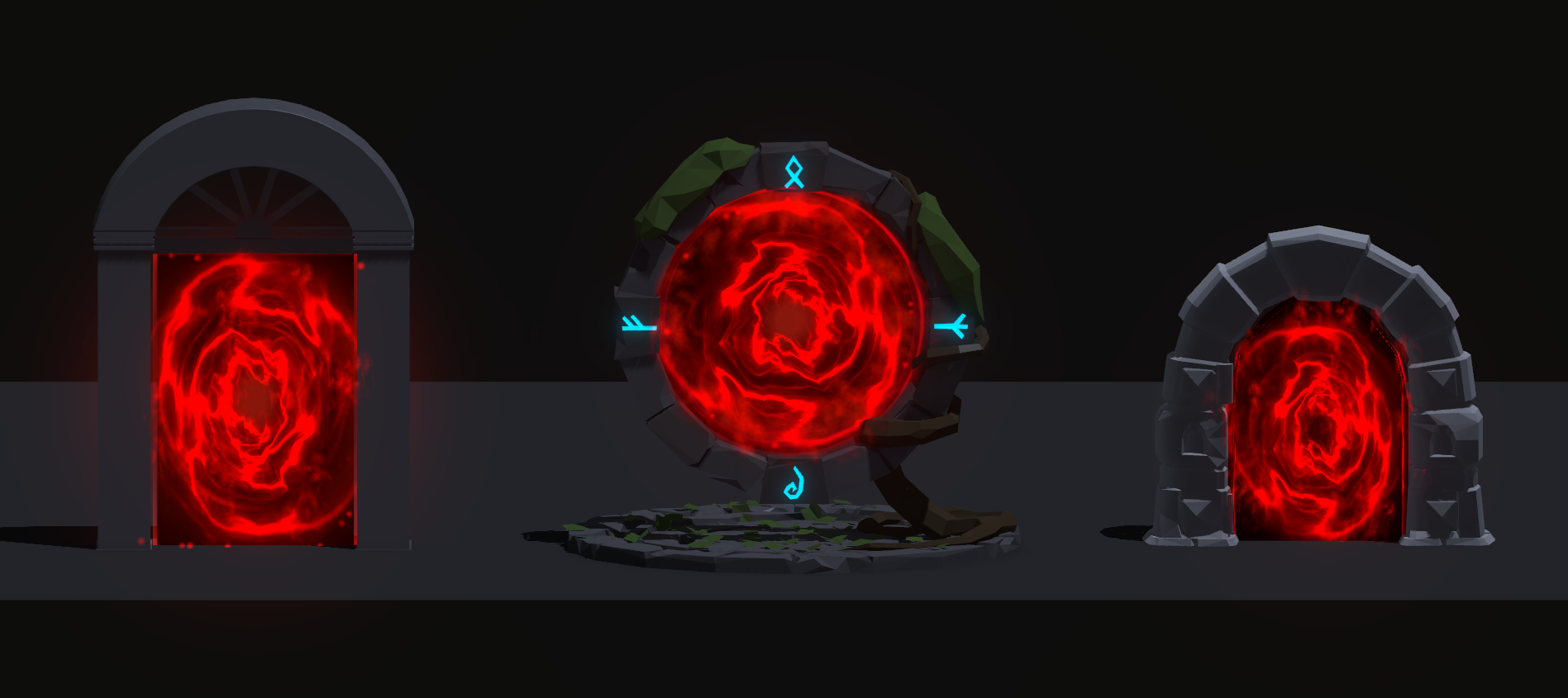 Unity Game VFX - Magic Portal Collection by Eric Wang_Unity VFX Artist