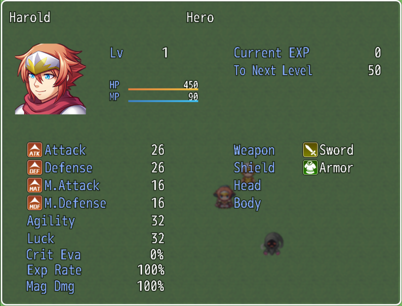 RPG Maker MV - Menu UI Pro by vishi221