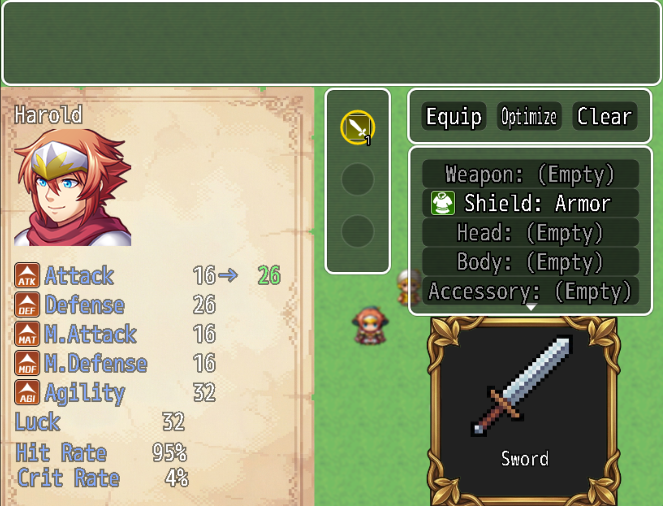 Screenshot 5 for RPG Maker MV - Menu UI Pro