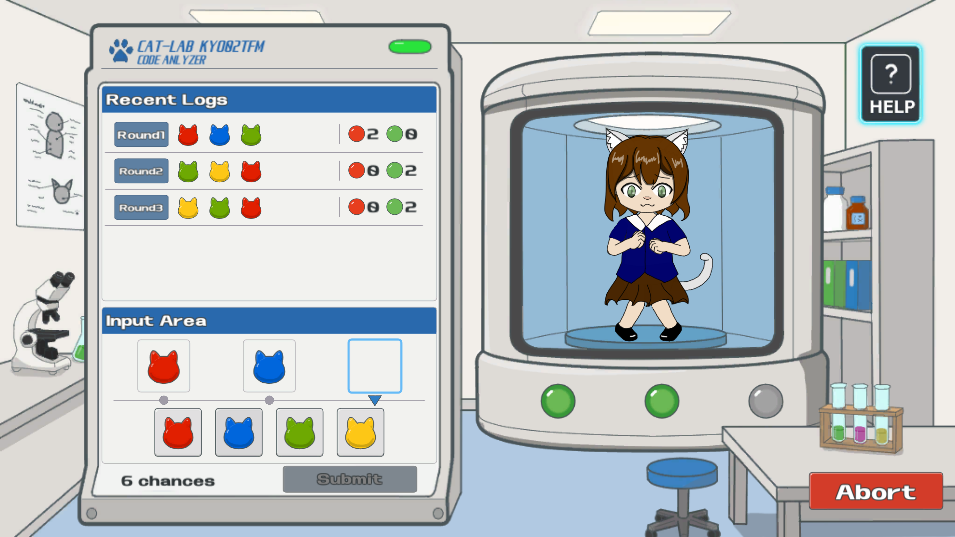 Screenshot 2 for CAT-LAB Hit and Blow
