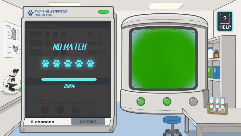 Screenshot 3 for CAT-LAB Hit and Blow
